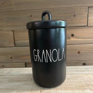 New Rae Dunn granola canister